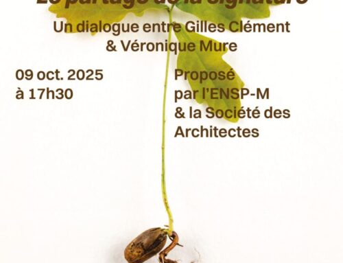 Conférence • « Quel paysage sommes-nous en train de fabriquer ? Le partage de la signature »  • 09 octobre 2025 • 18h30 • Amphi 250